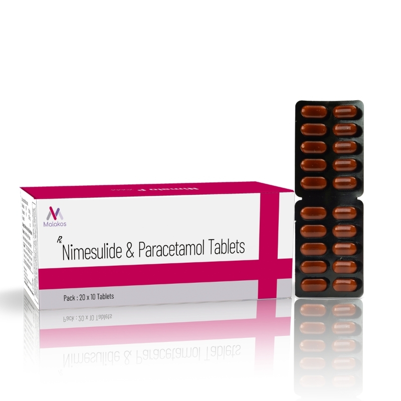 NIMESULIDE 100MG+ PARACETAMOL 325MG
