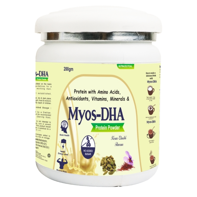 PROTIEN POWDER WITH DHA (KESAR ELEICHI FLAVOUR ) SUGARFREE