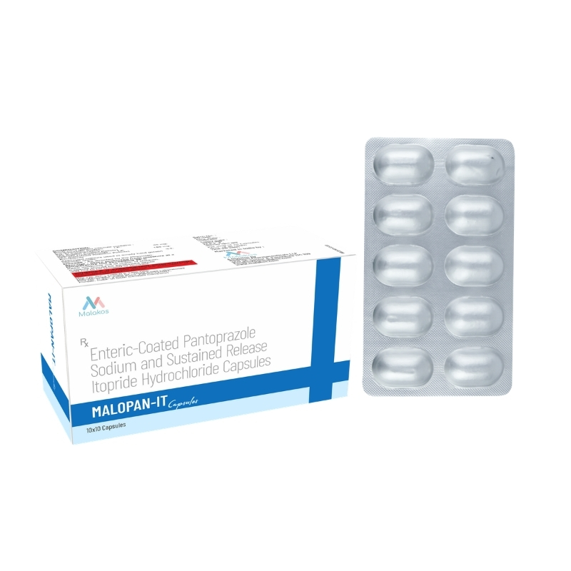 PANTOPRAZOLE 40 MG + ITOPRIDE 150 MG CAPS