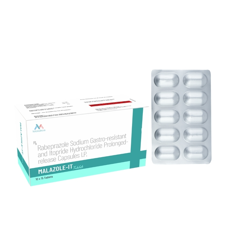 RABEPRAZOLE 20 MG + ITOPRIDE 150 MG CAPS