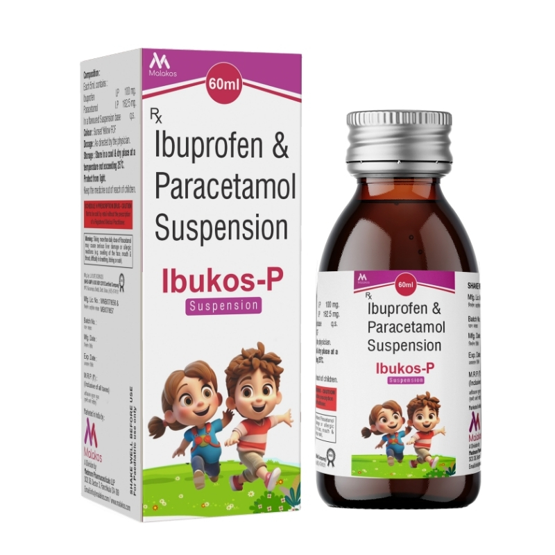 IBUPROFEN 100 MG + PARA 162.50 MG SYP