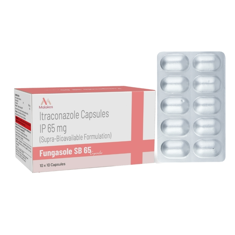 ITRACONAZOLE 65 MG WITH SUPRA BIOAVALIABLE TECHNOLOGY CAP