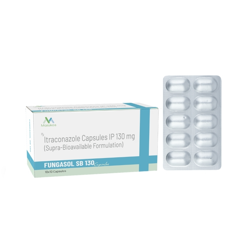 ITRACONAZOLE 130 MG WITH SUPRA BIOAVALIABLE TECHNOLOGY CAP
