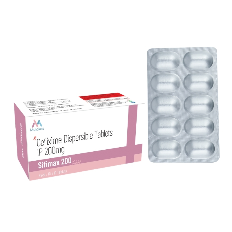 CEFIXIME 200 MG DISPERSIBLE TABLET