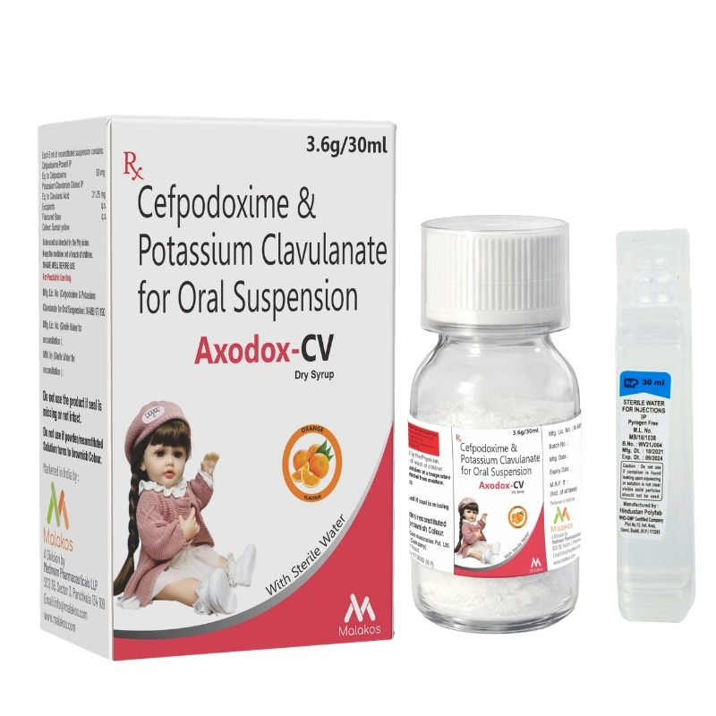 CEPODOXIME 50 MG + CLAV 31.25 MG D/S