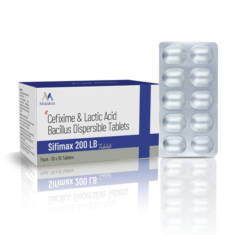 CEFIXIME 200 MG WITH LACTIC BACILLUS ACID
