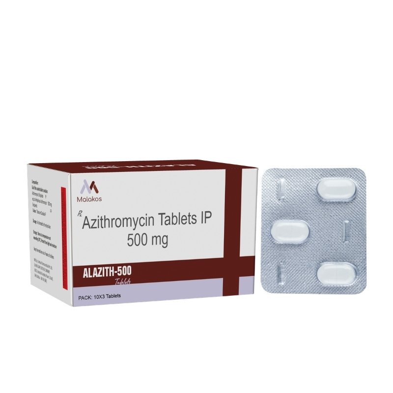 AZITHROMYCIN 500 MG TABS