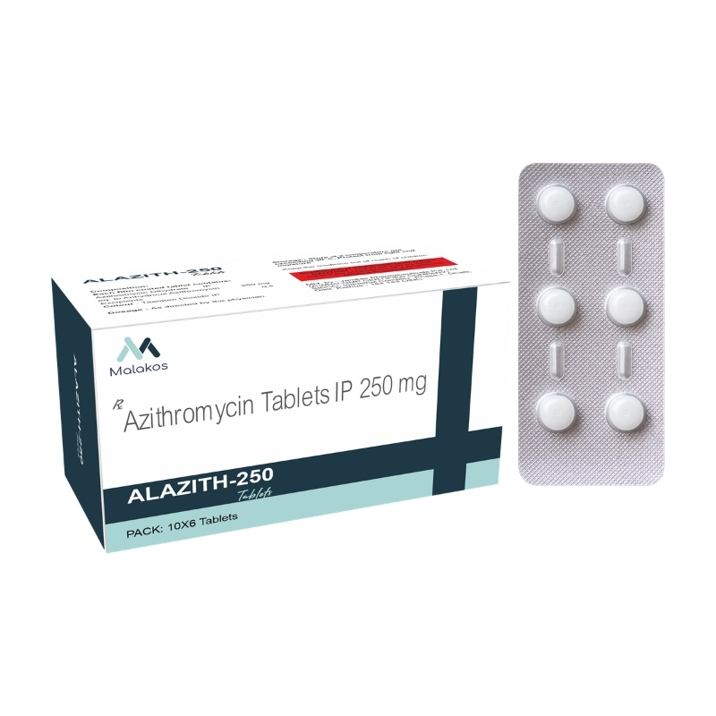 AZITHROMYCIN 250 MG TABS